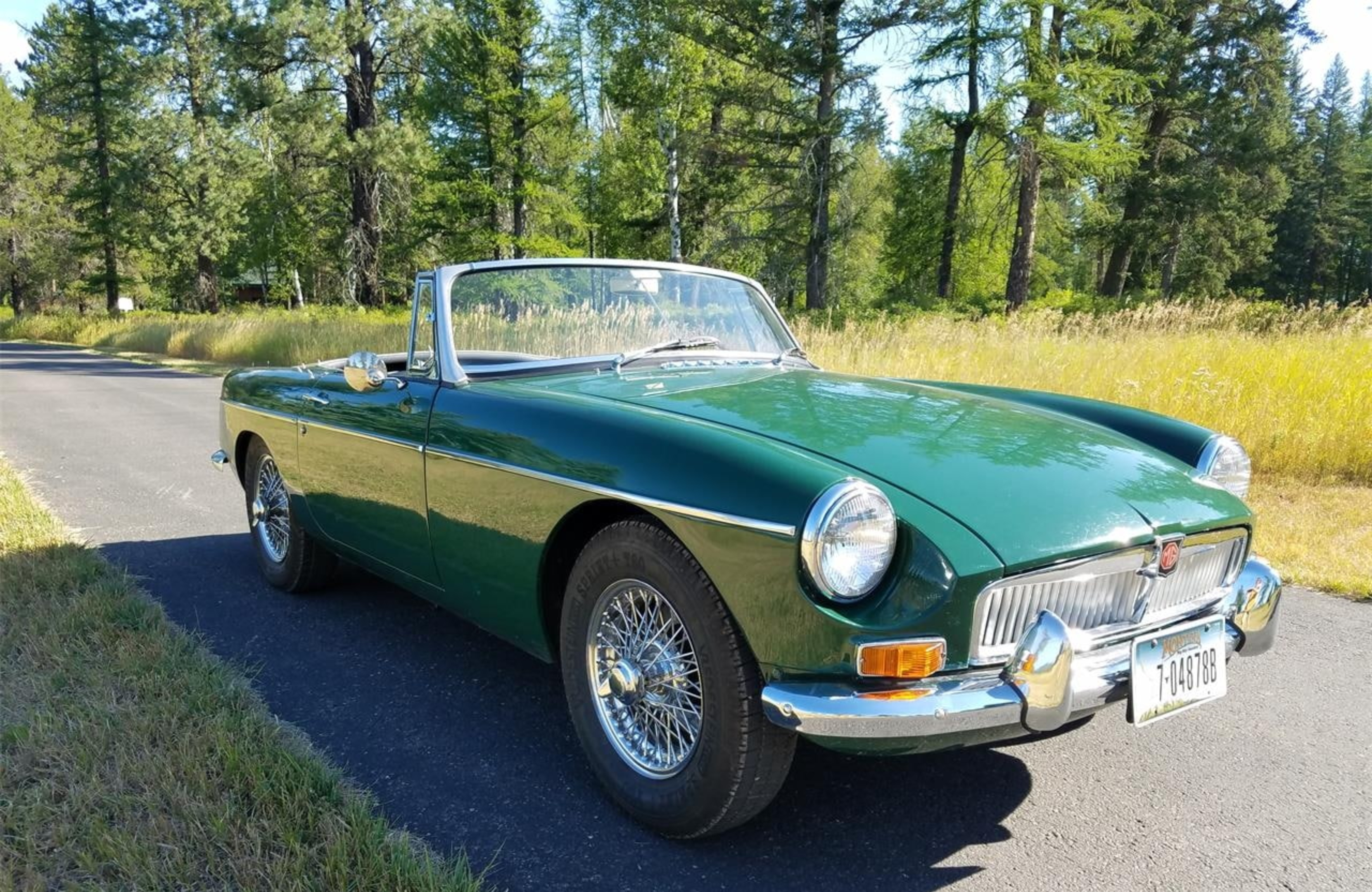 MGB V8, built by Roger Williams who wrote the book, how to build a v8.