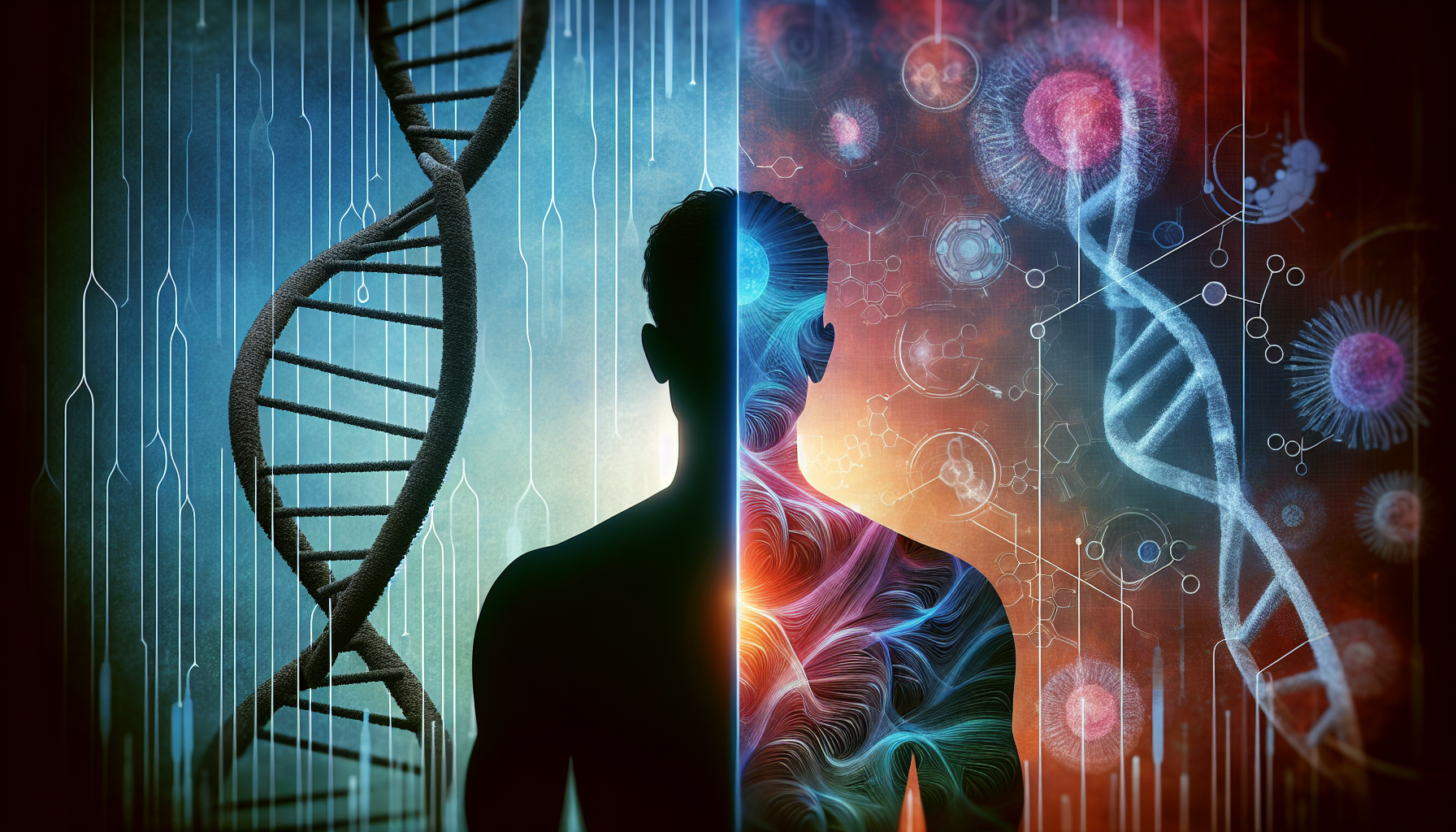 Illustration of breakthroughs in targeted therapy and immunotherapy for stage 4 colon cancer