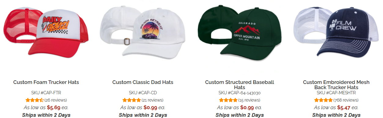 Custom Hats