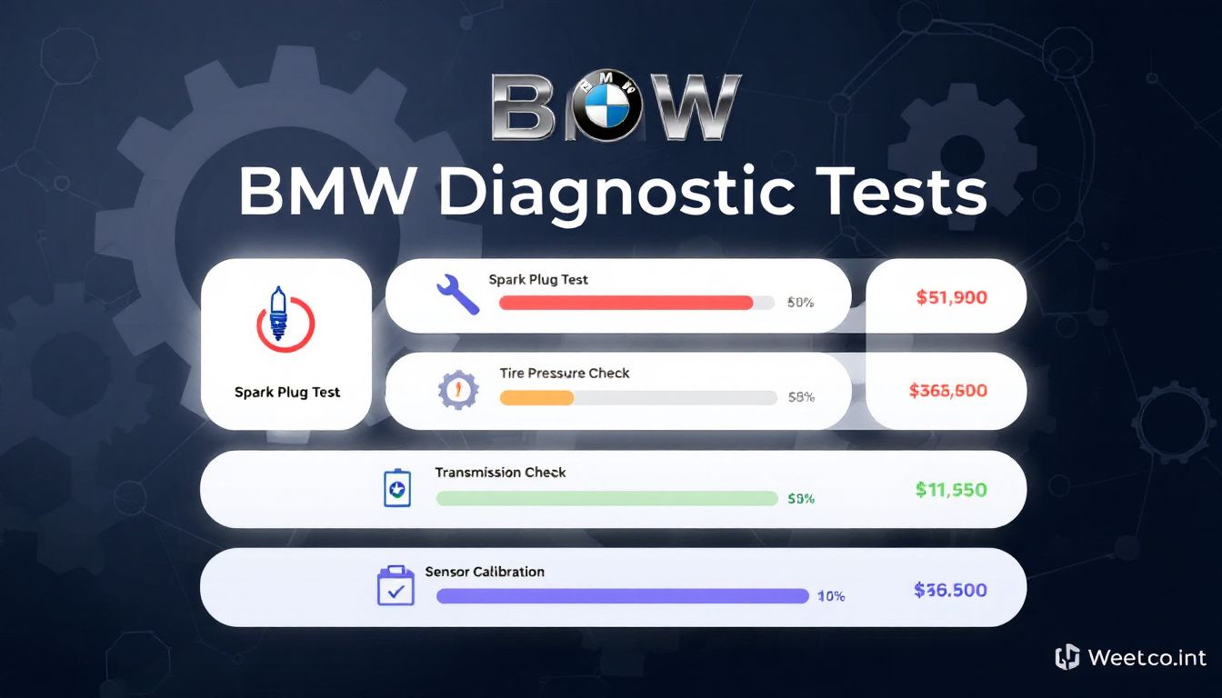 Accuracy of BMW diagnostic tests.