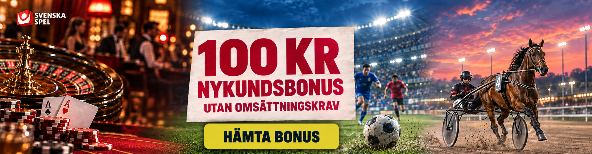 Svenska Spel bonus banner