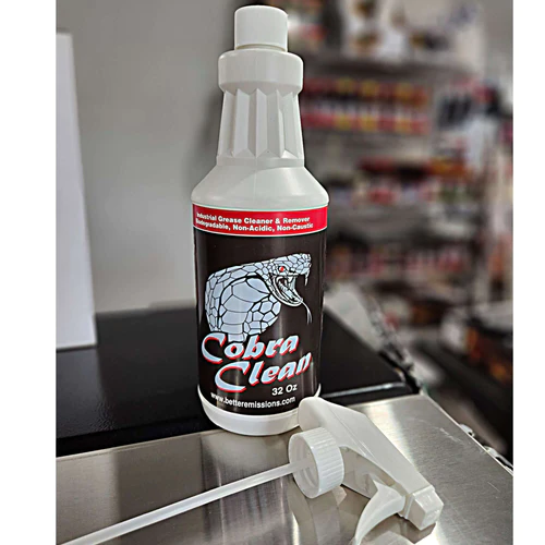 Cobra Clean Biodegradable Grease Cleaner: 32oz spray bottle - A bio-degradable, non-acidic, non-caustic degreaser