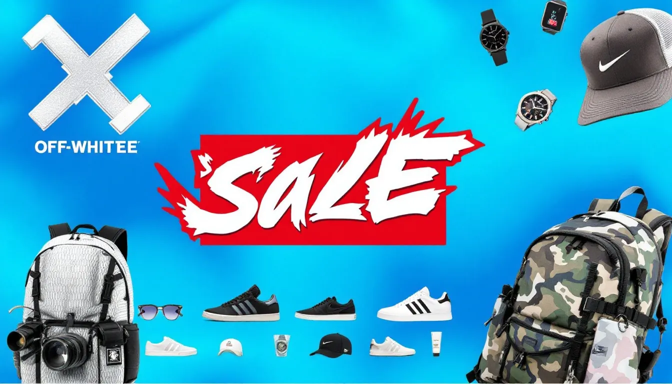 Popular retailers offering accessories discounts, featuring logos and products.