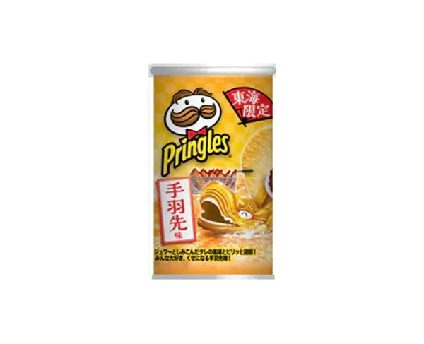 New exclusive flavor of Pringles in Japan, Chicken Wing Flavor from Nagoya