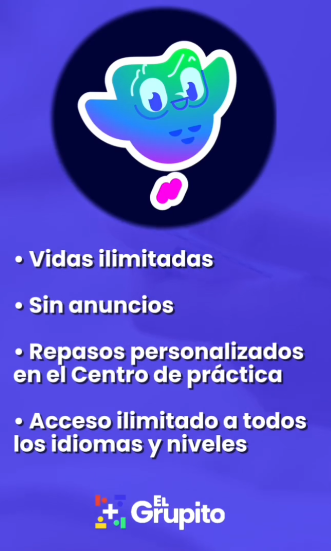 Beneficios de Duolingo Super