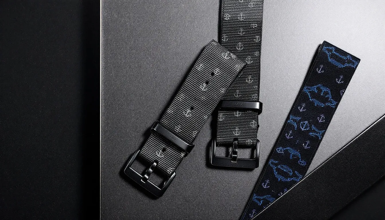Iconic NATO strap styles, including James Bond and Admiralty Grey designs.