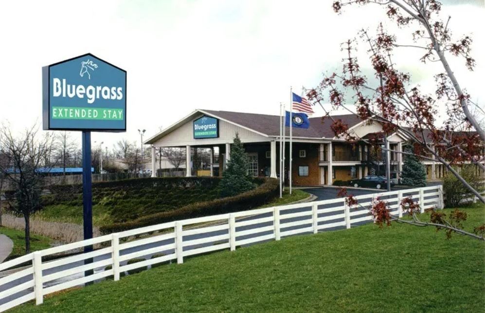Exterior of Bluegrass Extended Stay
