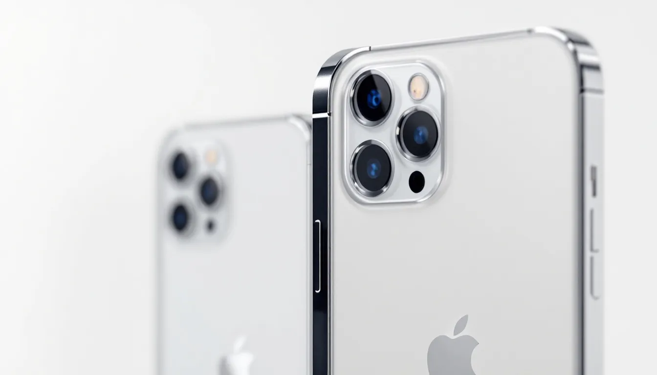 Kamerasysteme des iPhone 11 und iPhone 11 Pro, einschließlich Dual und Triple Kamera.