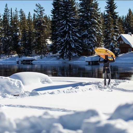 carrying an inflatable paddle board