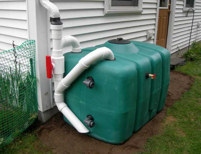 How to prepare for climate change: install a rainwater harvesting system