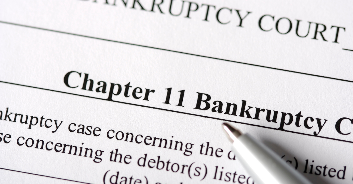 An image related to Chapter 11 Bankruptcy.