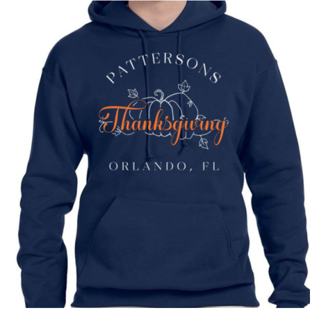 Simple Pumpkin Family Thanksgiving