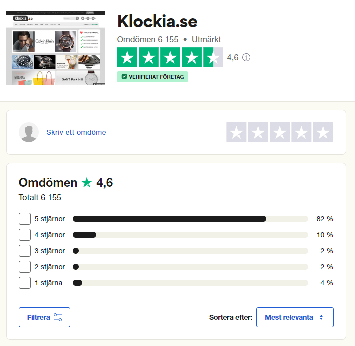 klockia rabattkod