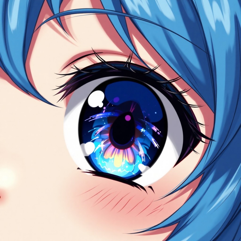 Anime Eyes Drawing