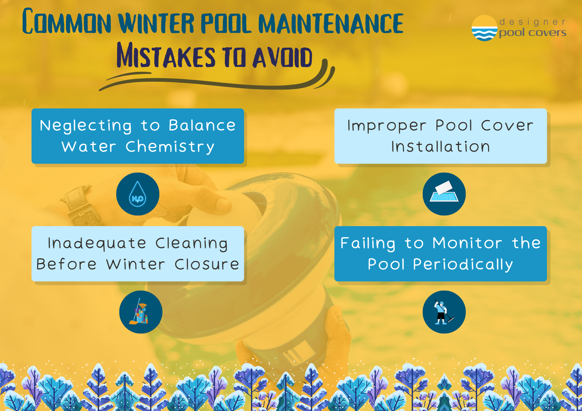 Common mistakes to avoid during winter pool maintenance