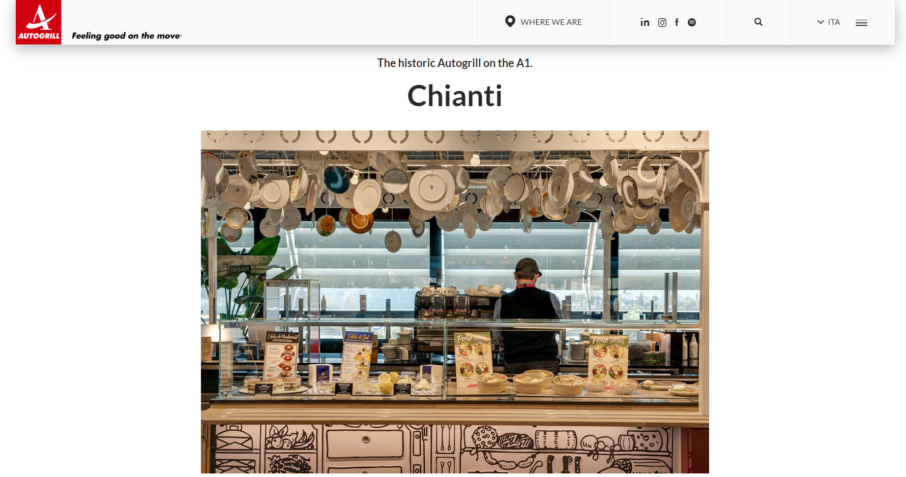 Autogrill website