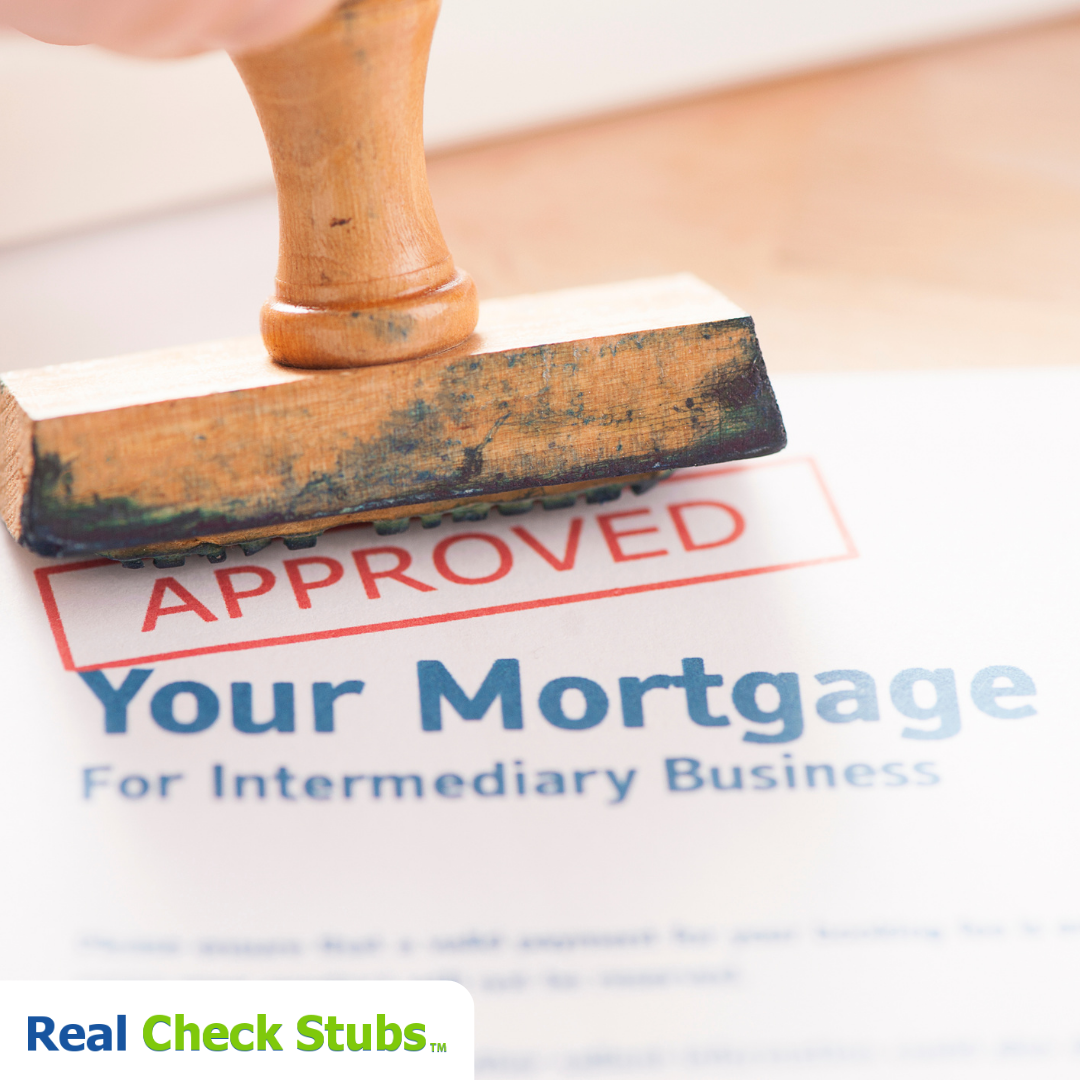 Generate pay stubs for mortgages.