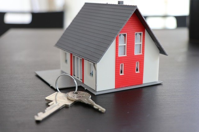 house, key, property