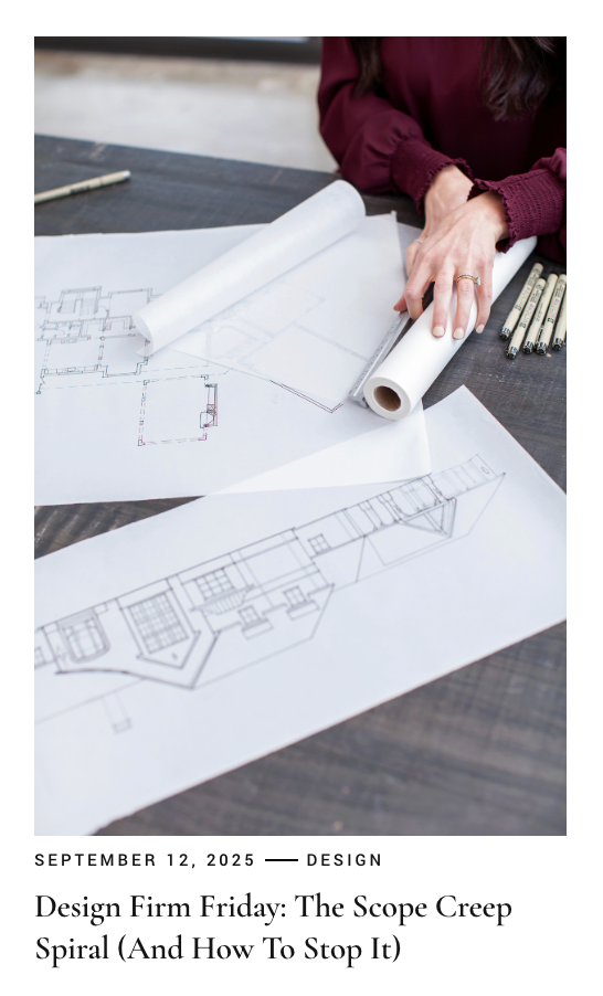 an article on scope creep from DesignDash
