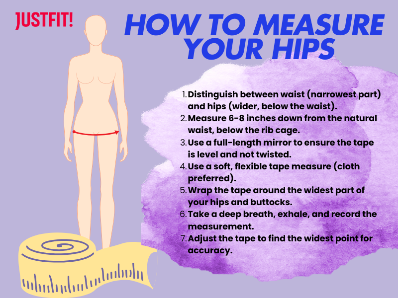 HOW TO MEASURE YOUR HIPS