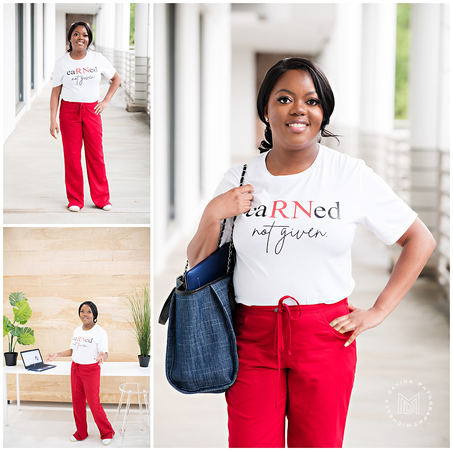 Atlanta-personal-branding-photography-Registered-Nurse-walking
