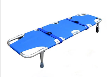 Blue Folding Stretcher