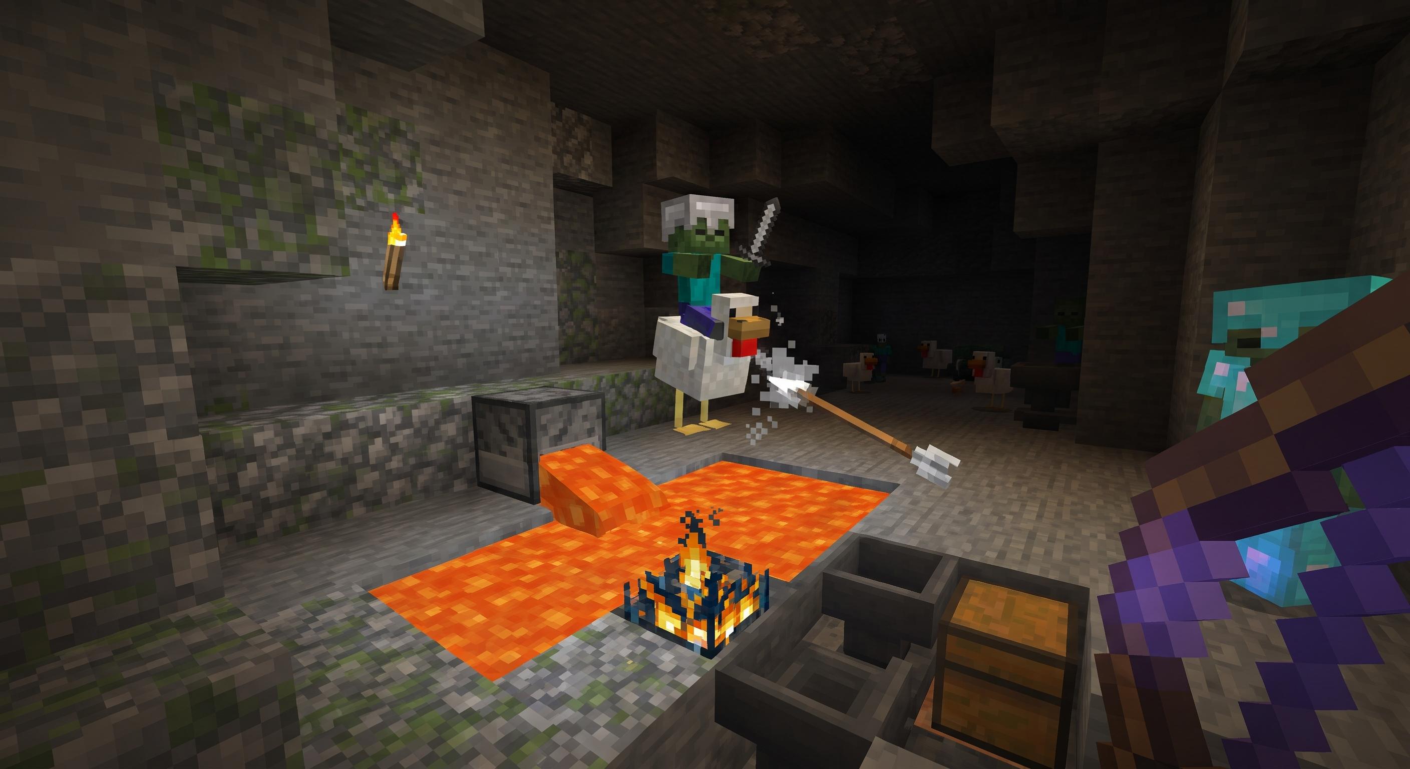 Lava Chicken Shortcut Minecraft 26.3