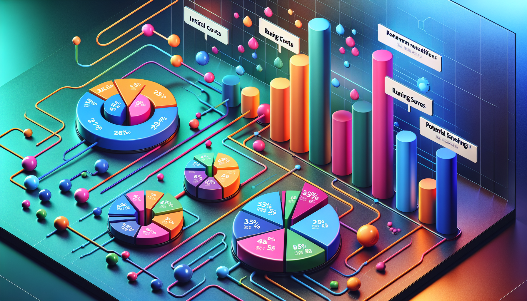 Calculating costs for long-term savings