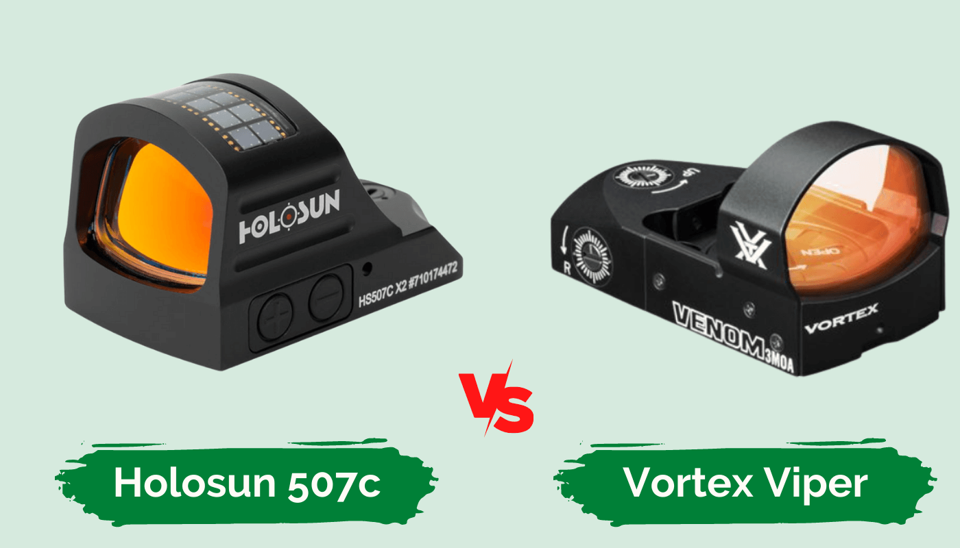 differences between vortex venom vs holosun 507c red dot sights