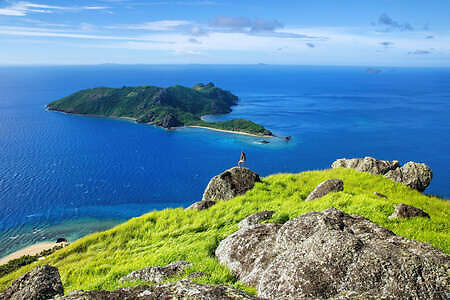 View of Kuata Island, Fiji Vacation