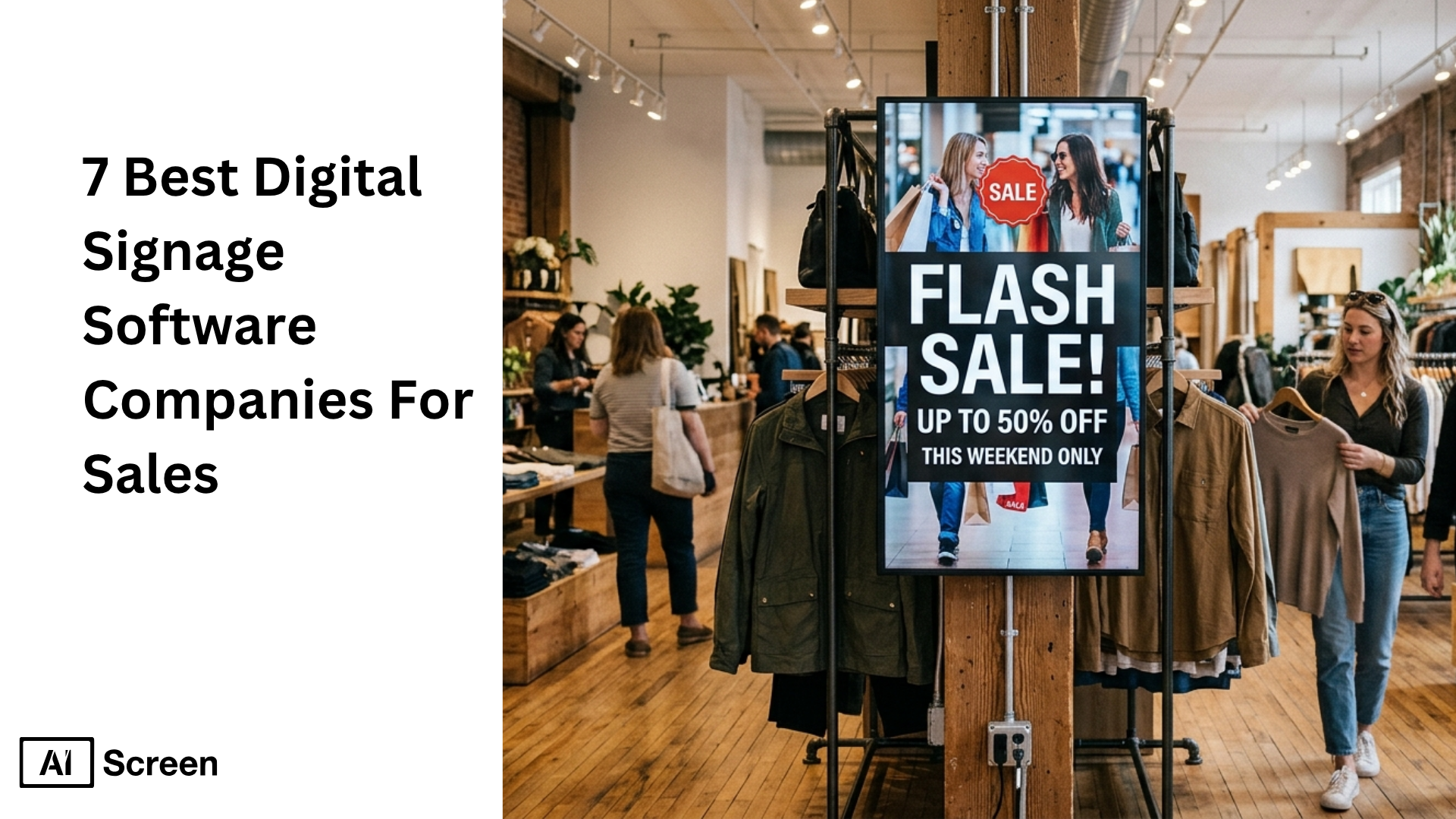 digital signage software for sales 