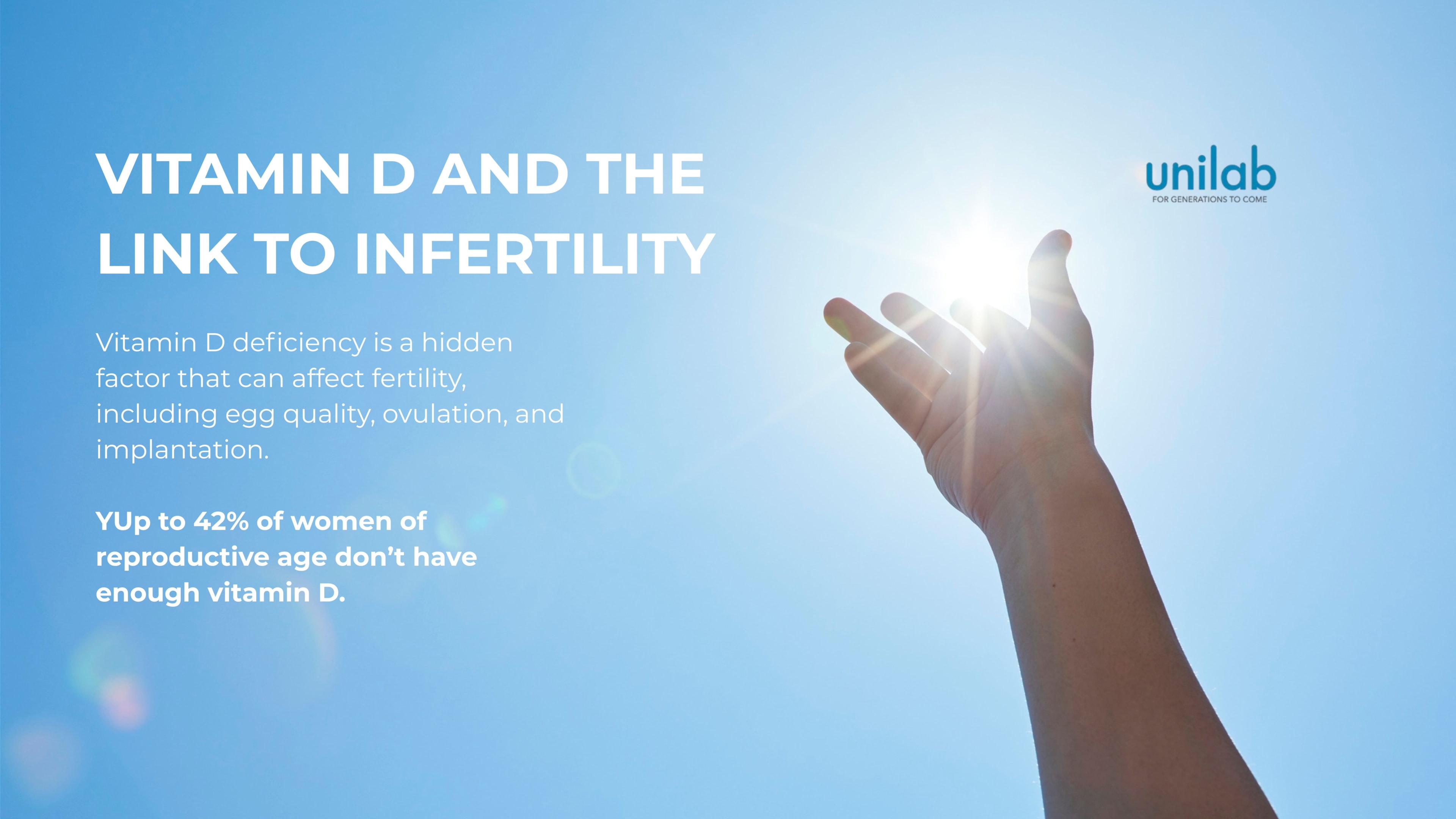 Image of a hand in the sky pointing openly towards the sun.