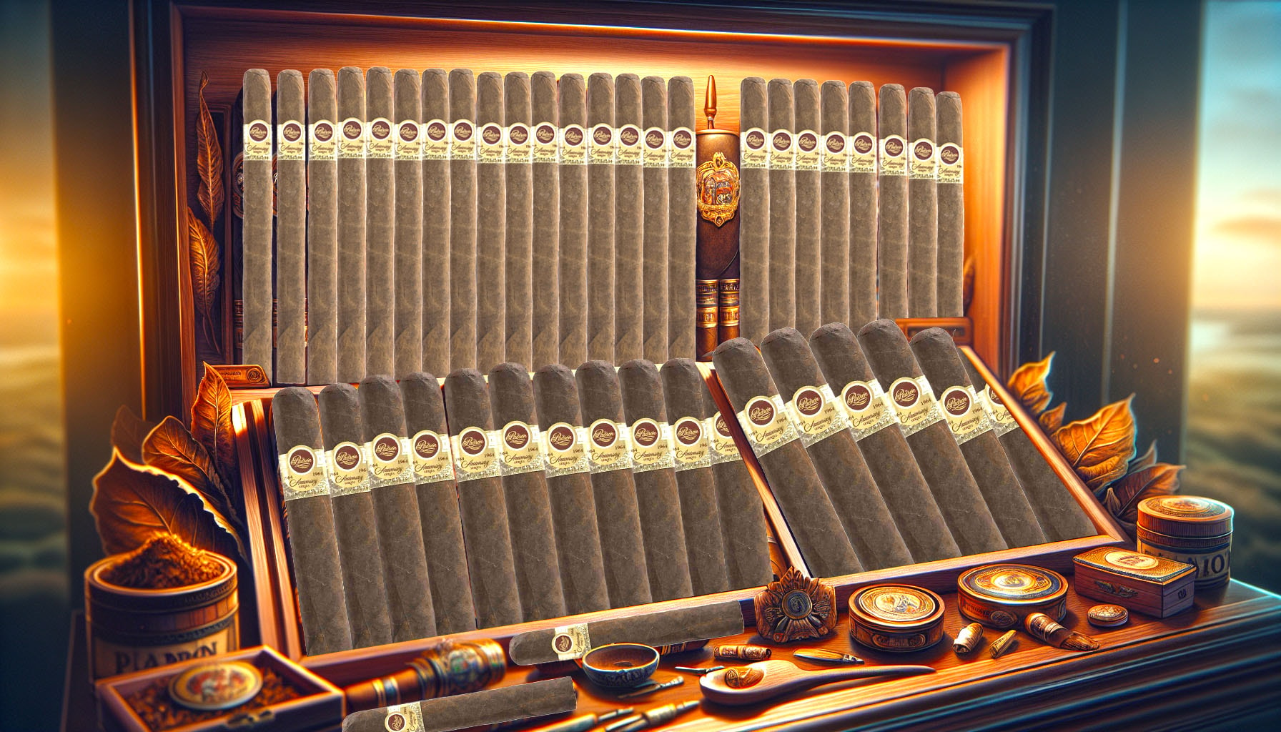 An illustration of Padron cigars showcasing their legacy.