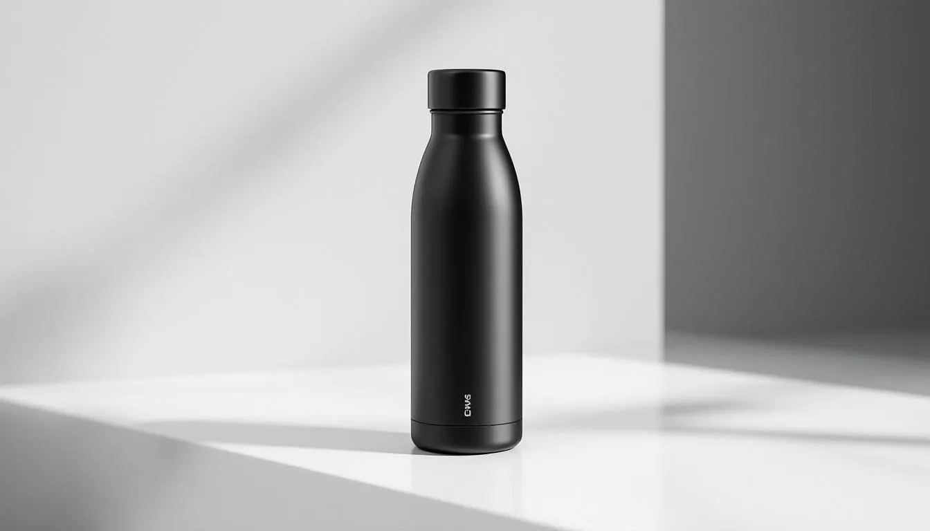 Insulated water bottle for cold water activities.