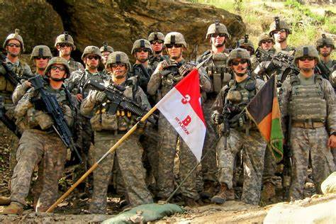 Clint Romesha and the soldiers of Bravo Troop, 3-61st Cavalry, 4th Brigade Combat Team, 4th Infantry Division.