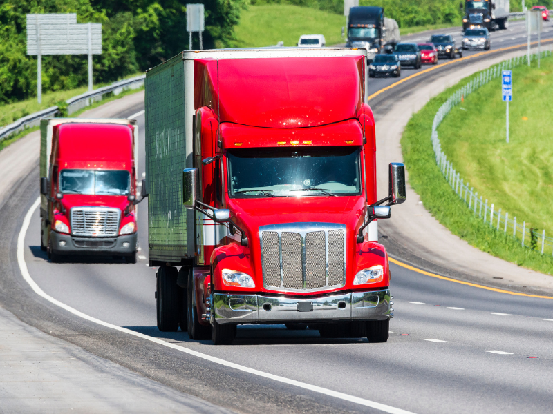 Image of a semi truck.