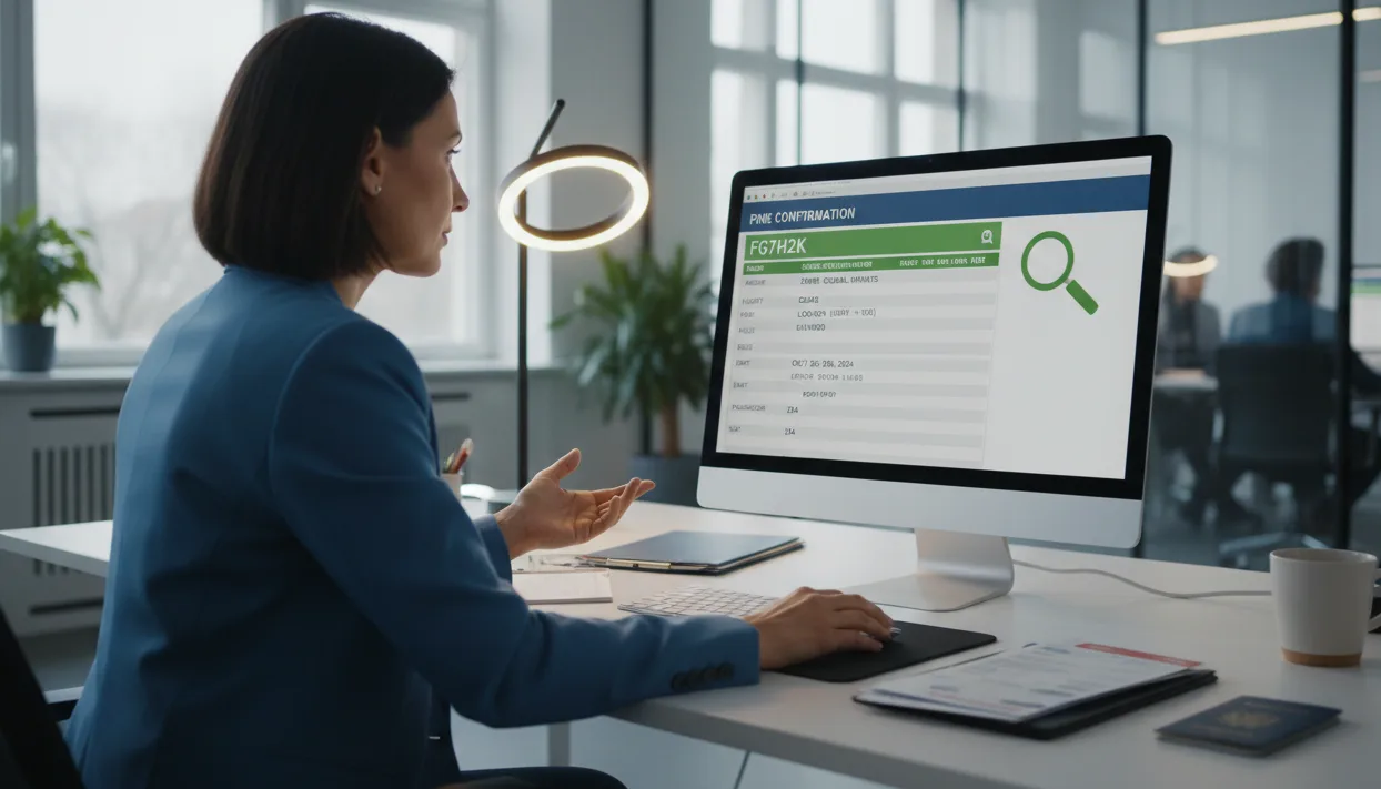 Step-by-step guide to checking dummy ticket PNR verification