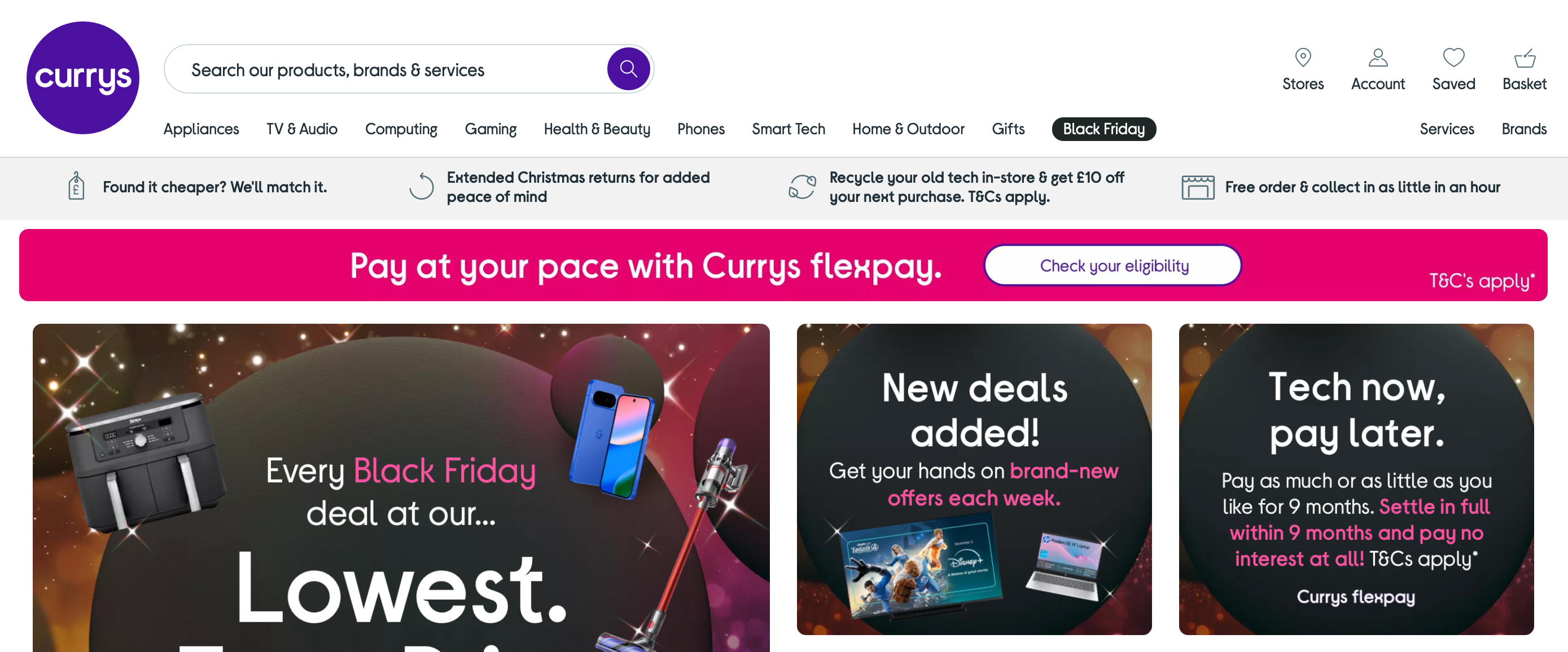 uk online clothing store - currys