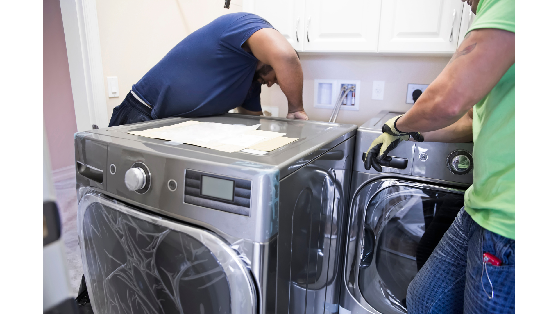 washer and dryer installation