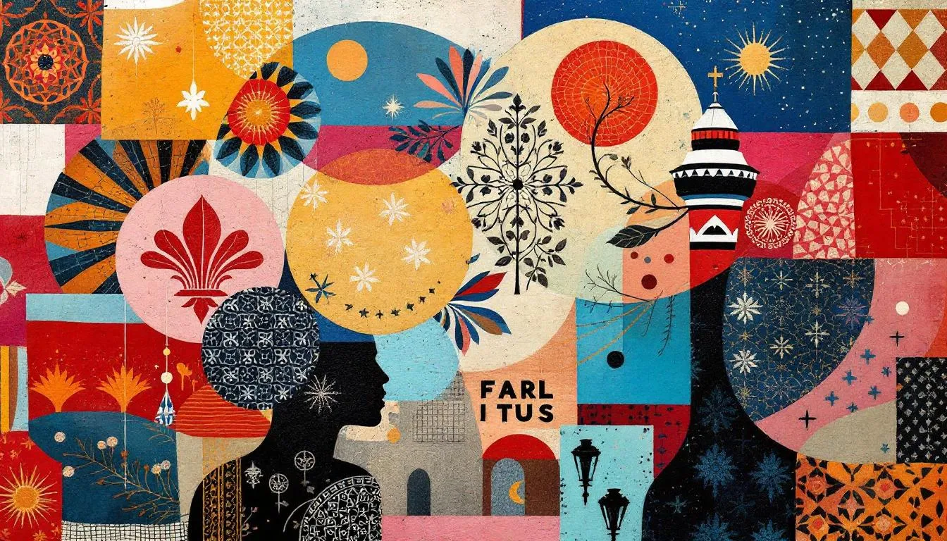 Image symbolisant l'immigration et l'intégration en France et en Tunisie.