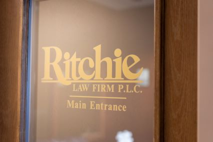 Ritchie Law Firm sign