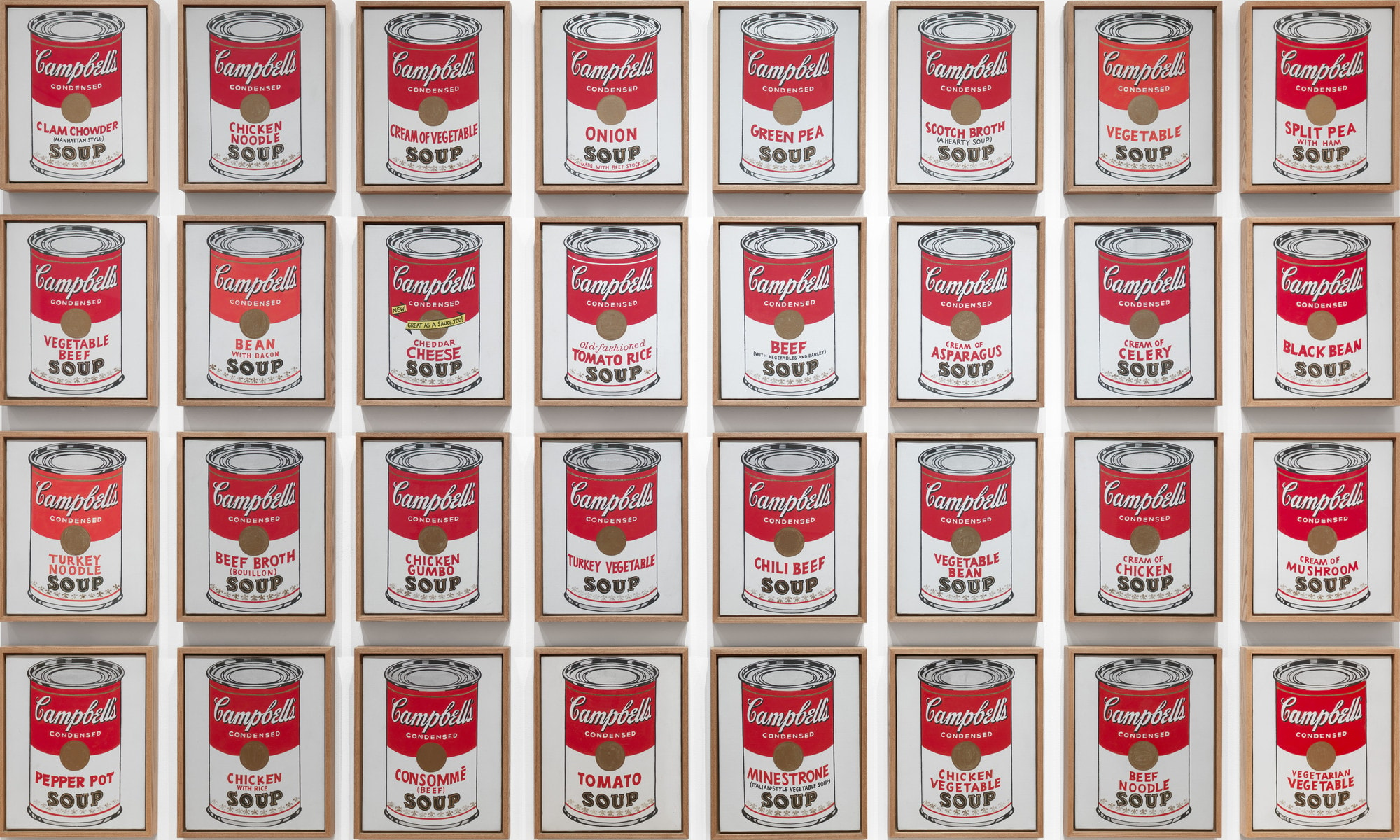 Campbell's Soup Cans – Andy Warhol