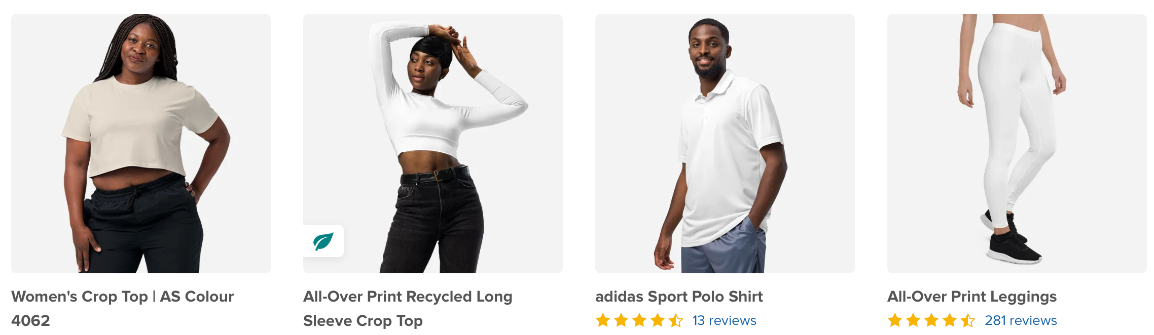 white label products - fitness clothing