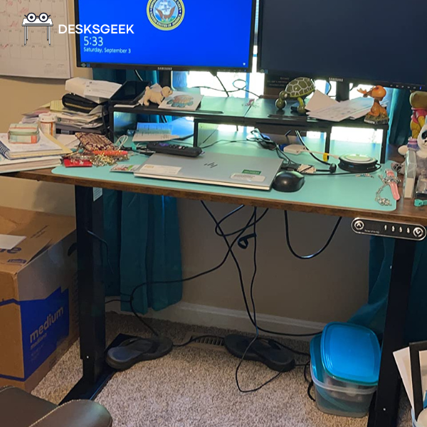 An image showing Room Image of Farexon Standing Desk After Assembly