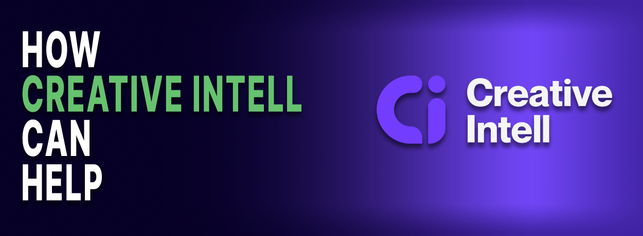 Text is "How Creative Intell Can Help" beside an image of the Creative Intell logo 