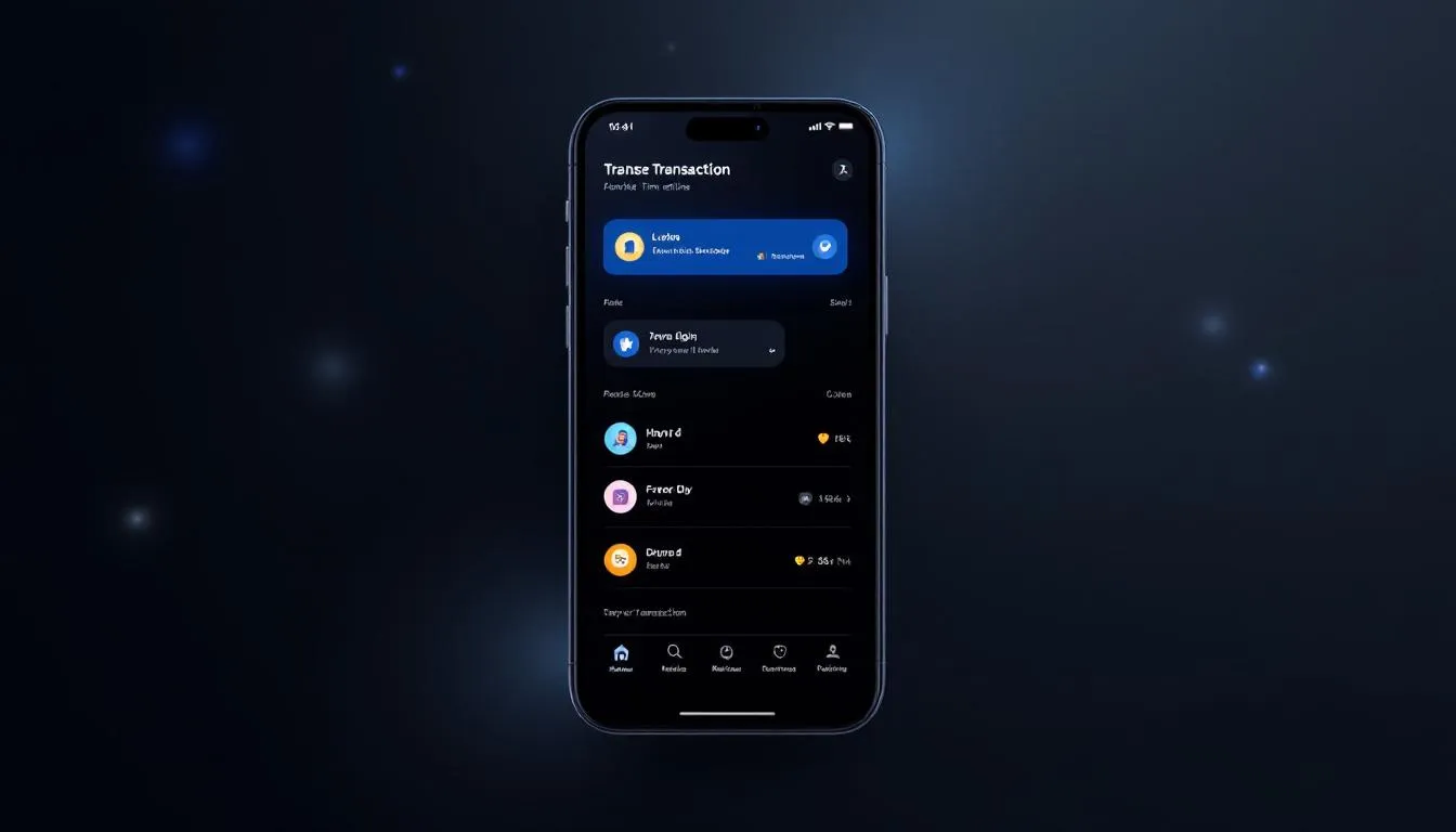An overview of managing card transactions with a focus on transaction history.