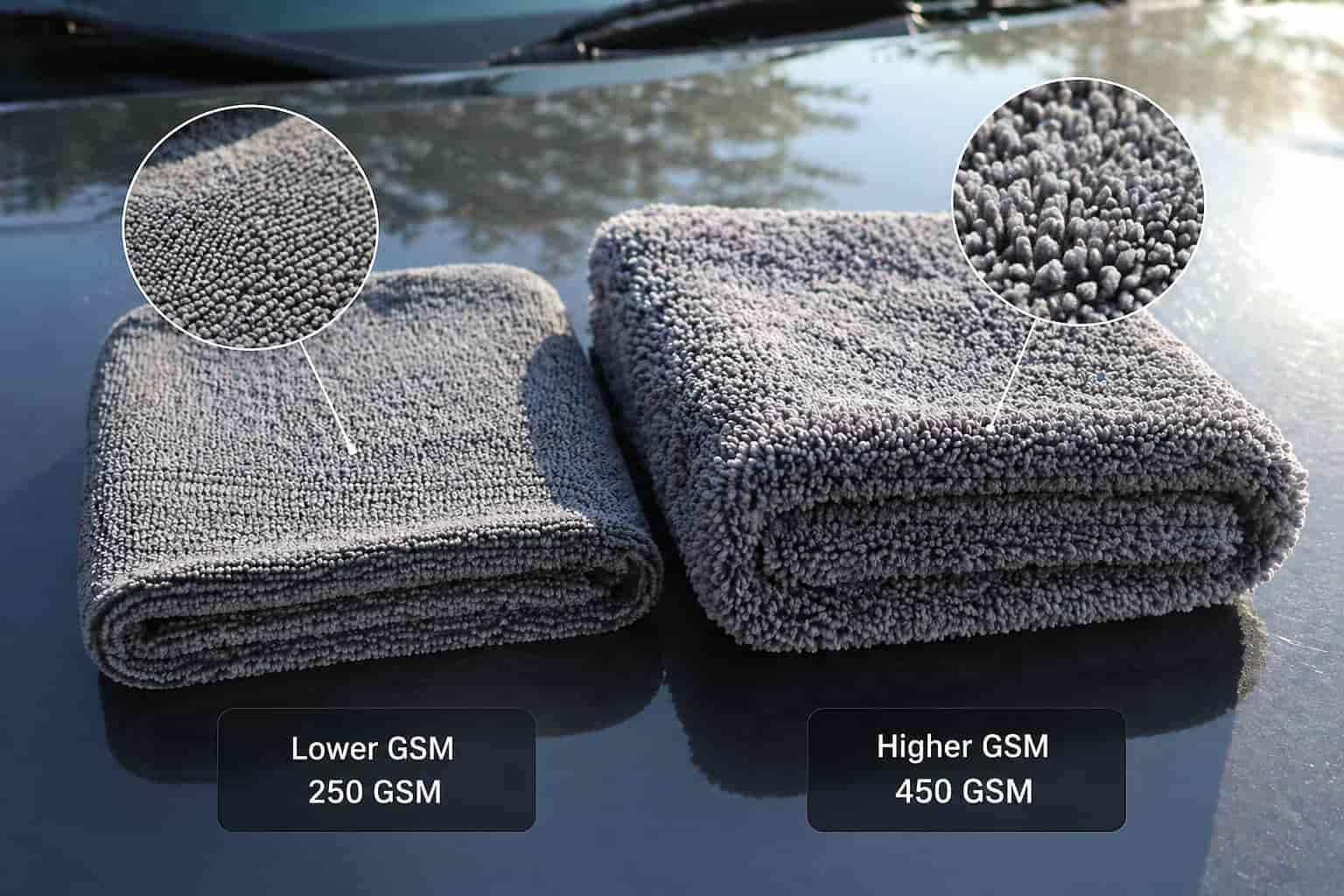 GSM meaning in microfiber cloths