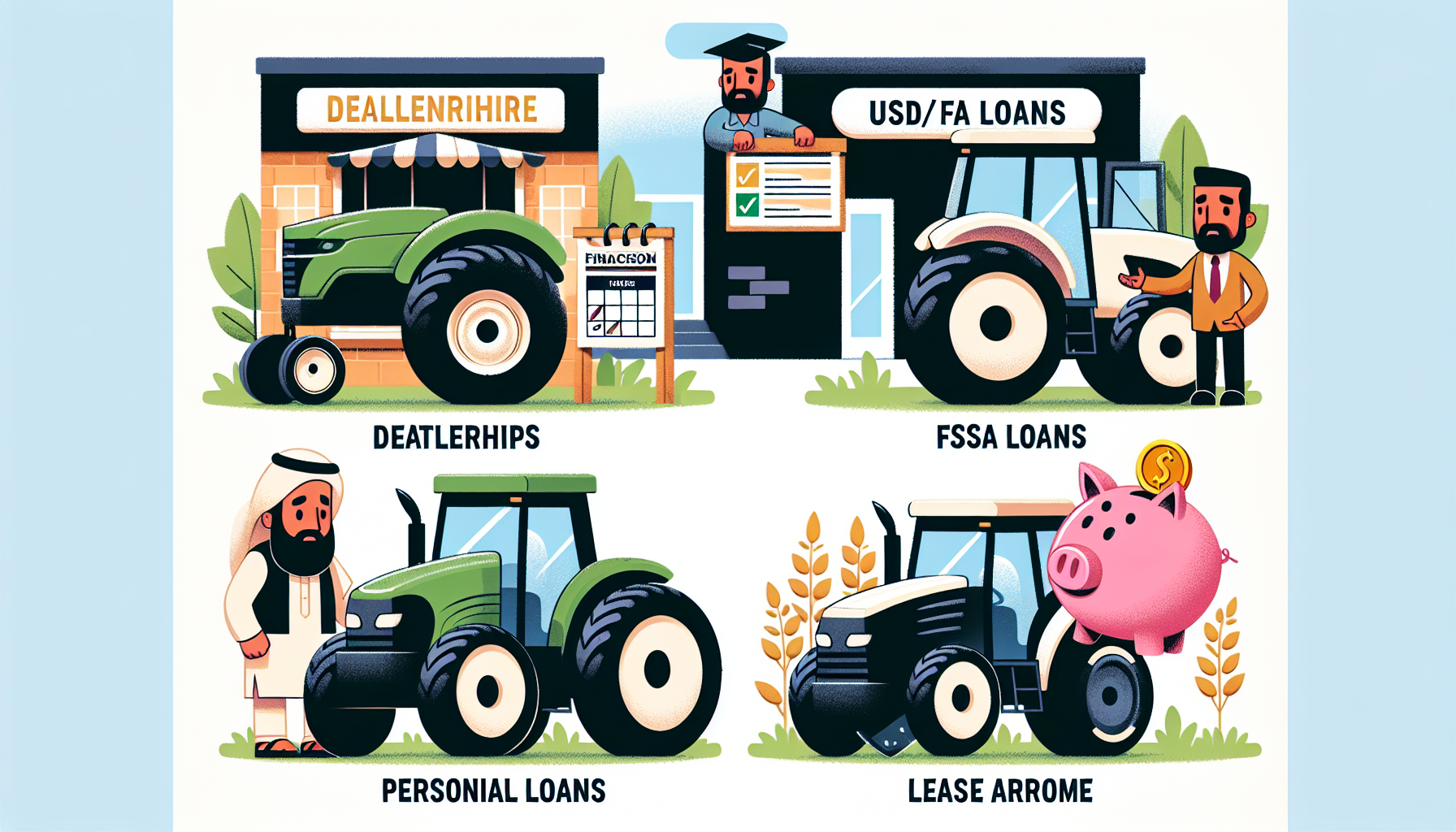 Financing options for tractor purchase