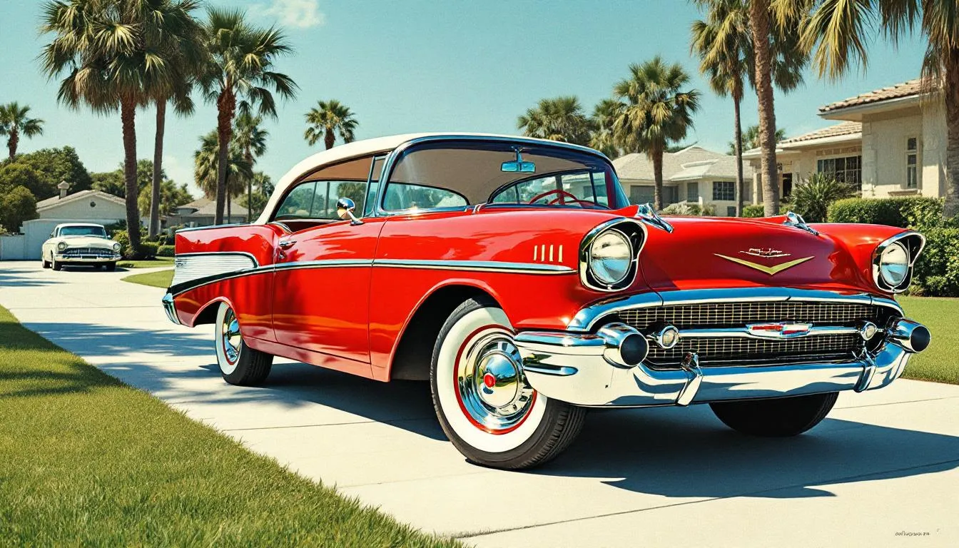 An infographic illustrating the key features of classic car insurance policies.