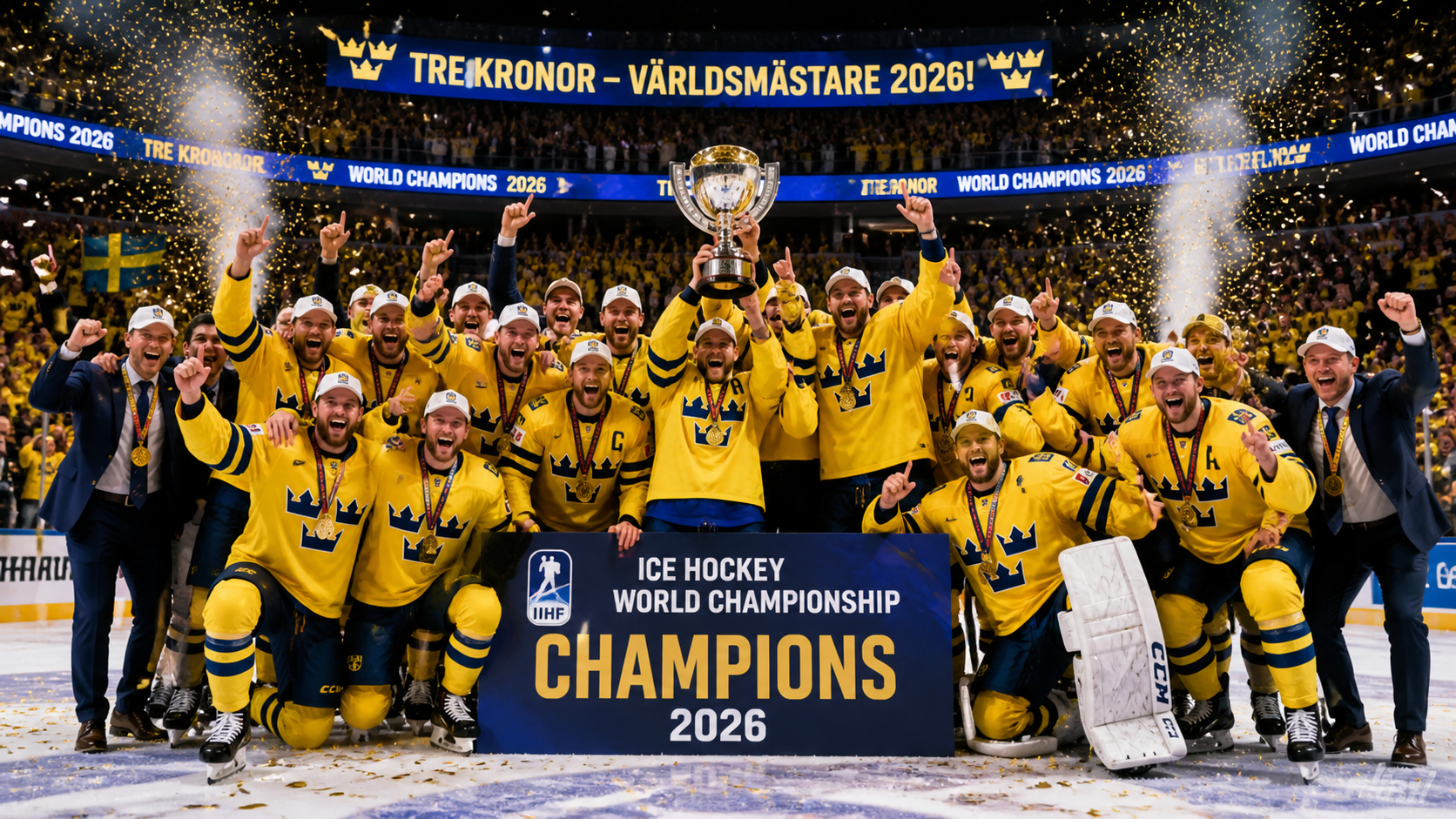 Sverige i Hockey VM 2026